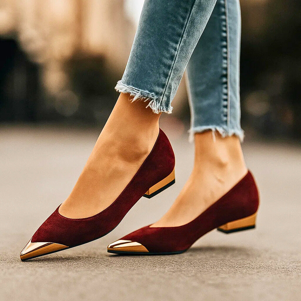 AVELINE GOLD-POINT FLATS