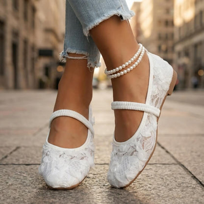 Madeleine Floral Flats
