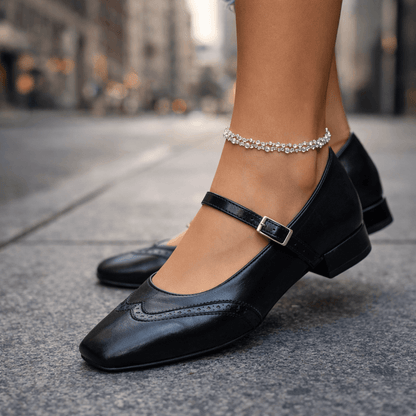 Althea Leather Heels