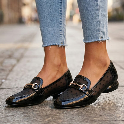 Nayela Buckle Loafers