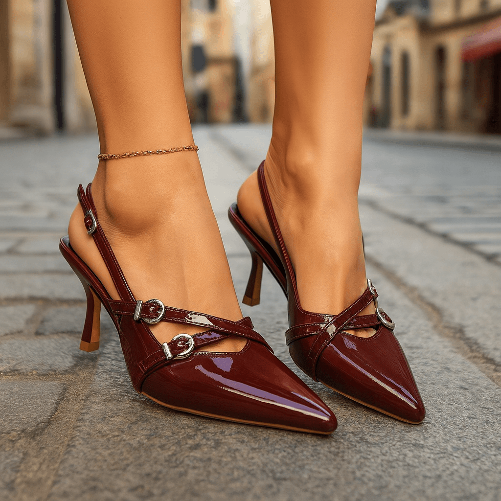 Rosalia Buckle Heels