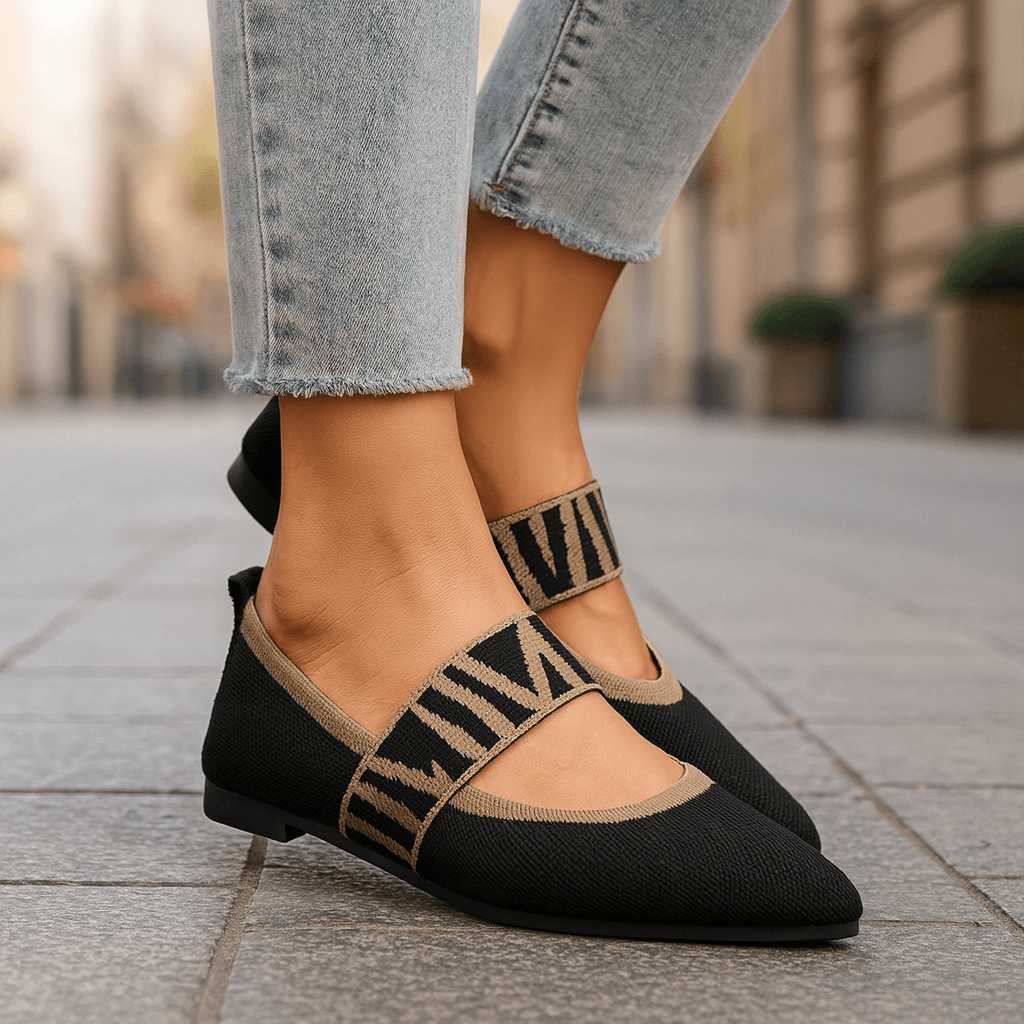 Mila Knit Flats