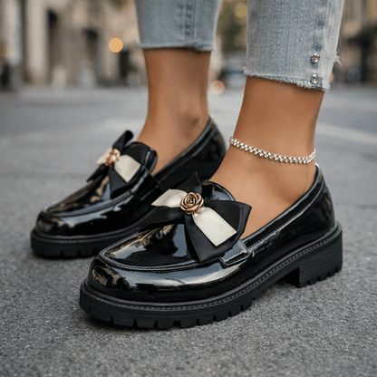 Velora Bow Loafers