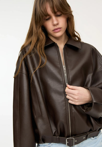 Sophia | Leather Jacket