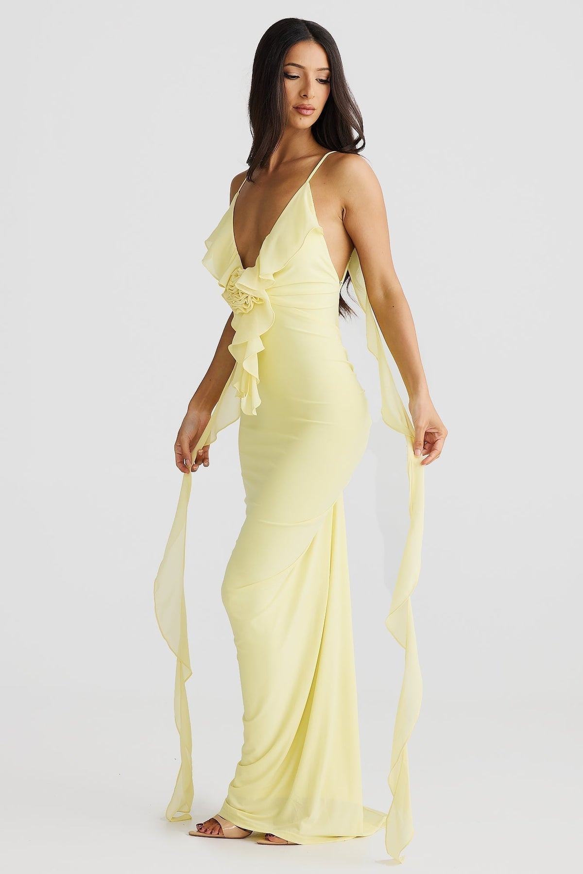 Sienna Ruffle Maxi Dress