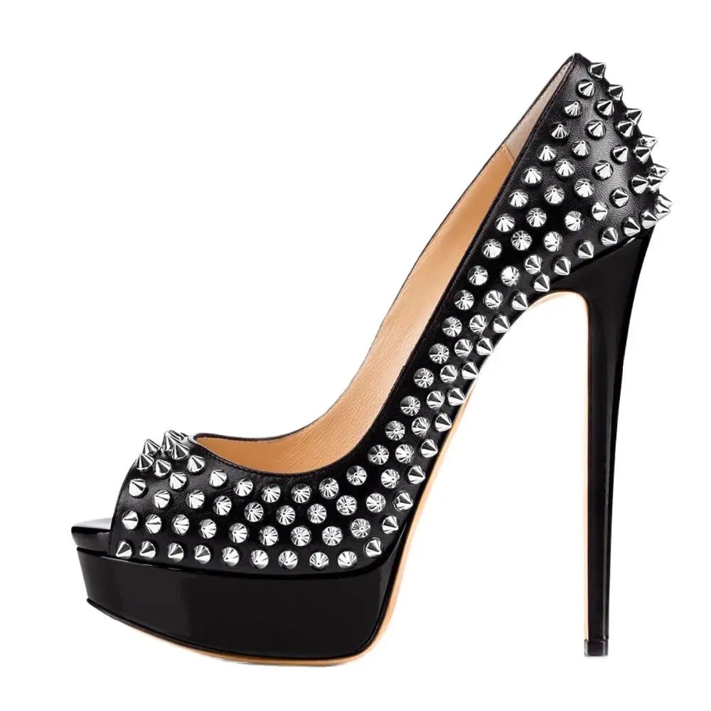 RENA REIGN STUDDED HEELS