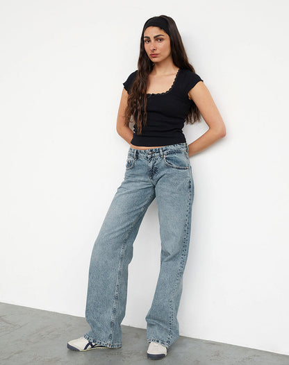 Ariella Low Rise Jeans