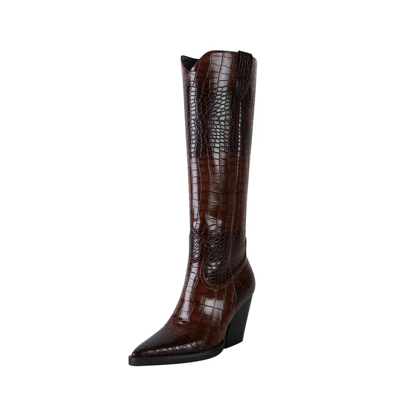 Diana Leather Boots