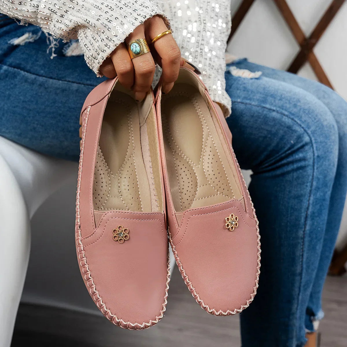 The Eleanor Breathable Comfort Loafers