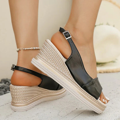 LIVIANA WEDGE SANDALS
