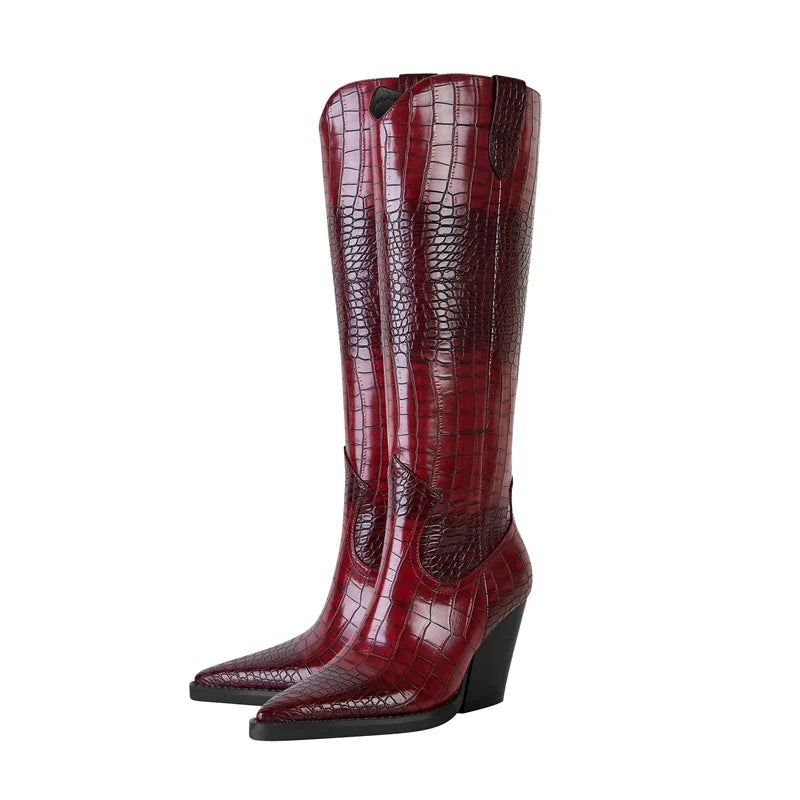 Diana Leather Boots