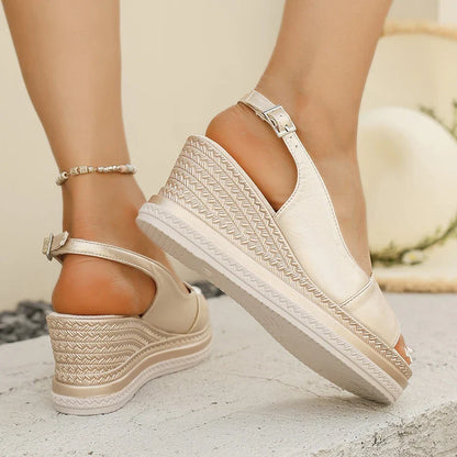 LIVIANA WEDGE SANDALS