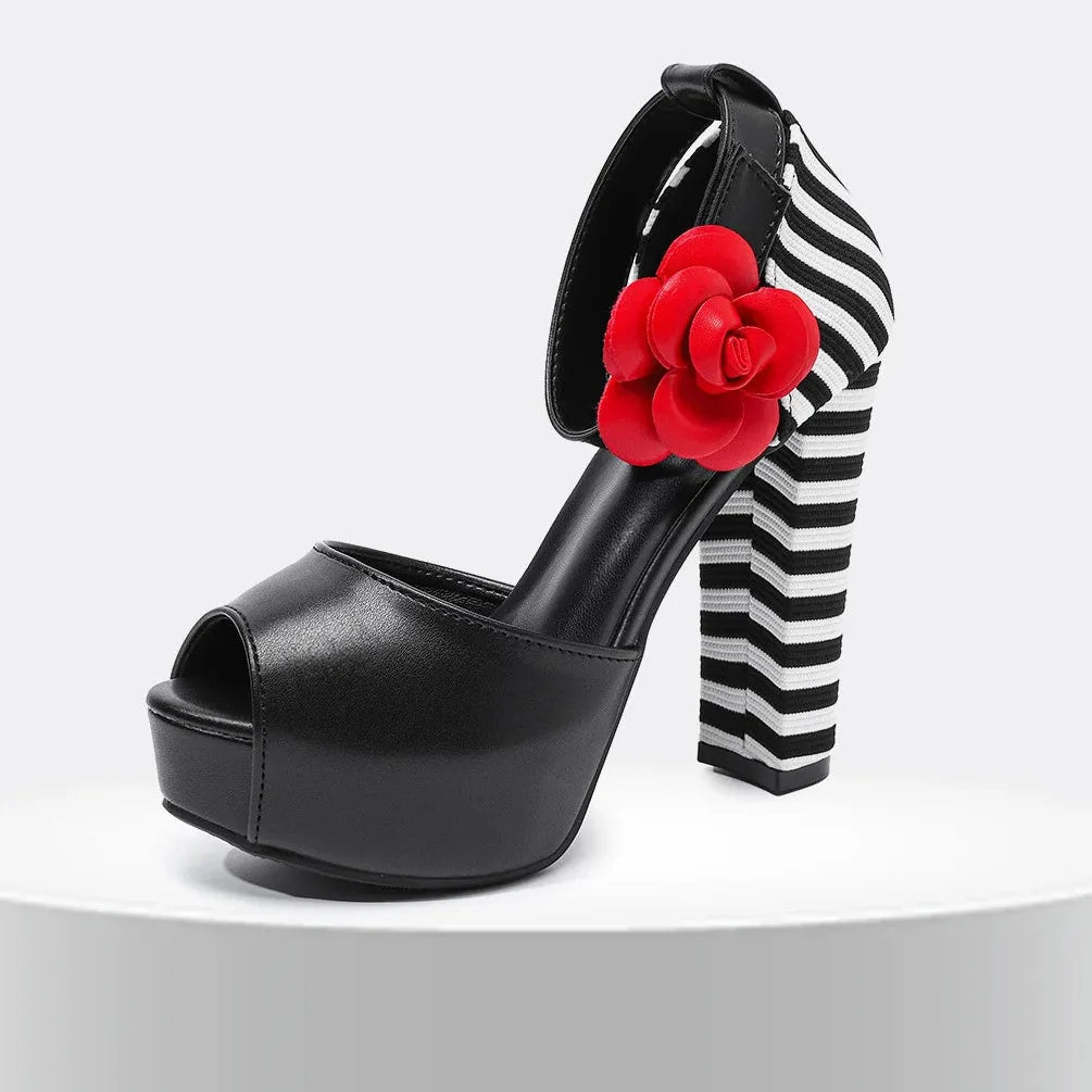 ZYRA ICON PLATFORM HEELS