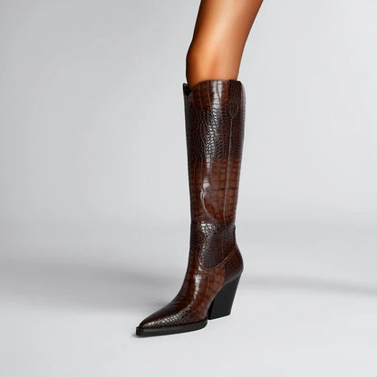 Diana Leather Boots
