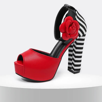 ZYRA ICON PLATFORM HEELS