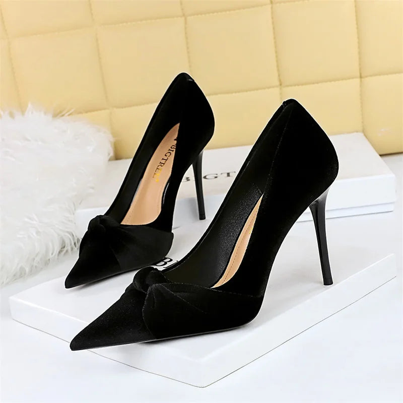 Juliette Velvet Heels