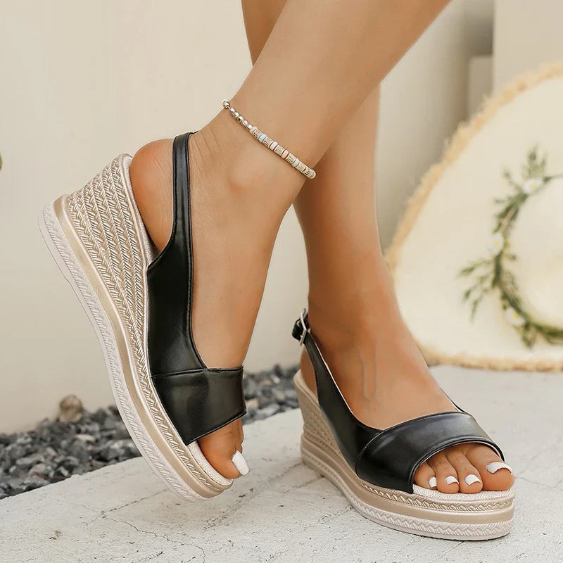 LIVIANA WEDGE SANDALS