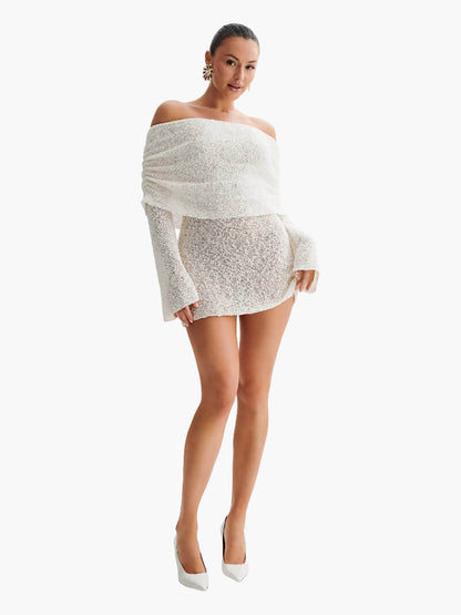 Aurrelia | Off Shoulder Mini Dress