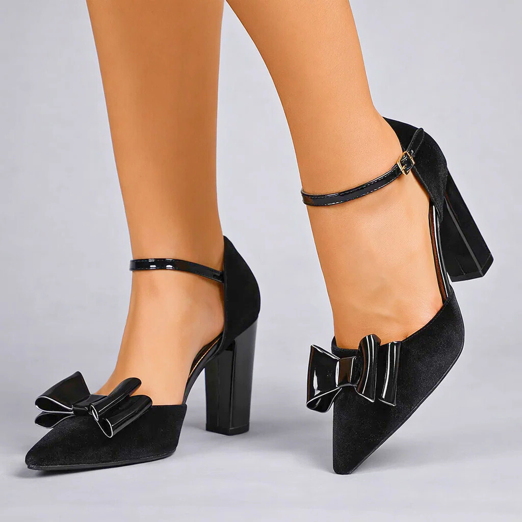 LYLA MAE BOW HEELS
