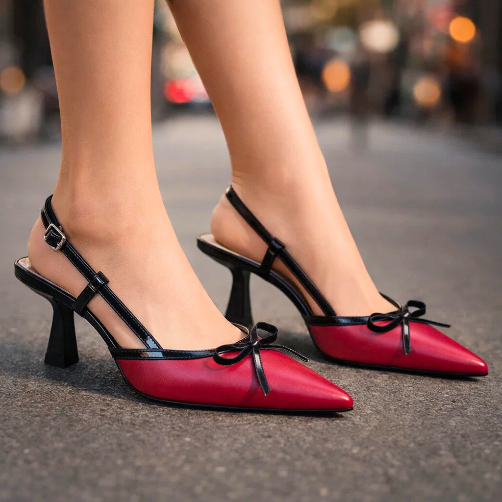 AMARA BELLE BOW HEELS