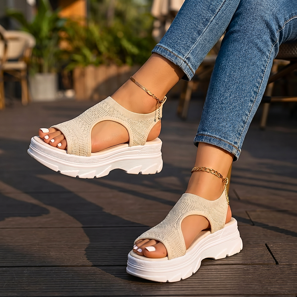 HADLEY KNIT SANDALS