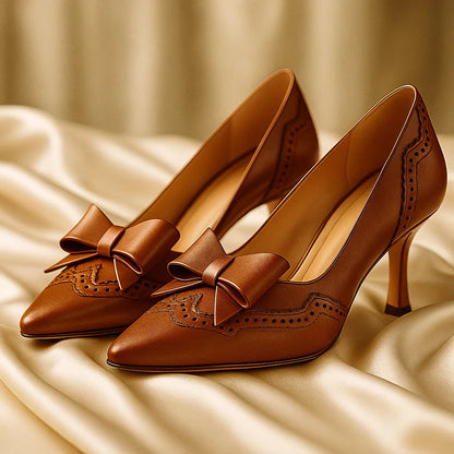 MELENA BOW HEELS