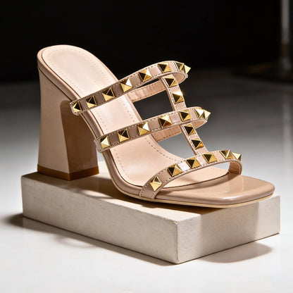 MARCELLA ASTER BLOCK HEELS