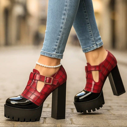 VIVIENNE ARLO BLOCK HEELS