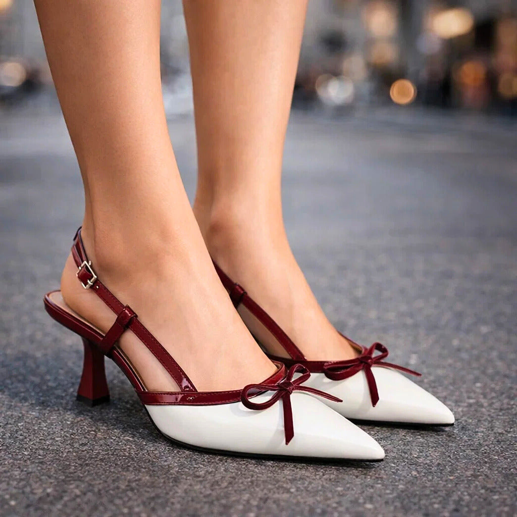 AMARA BELLE BOW HEELS