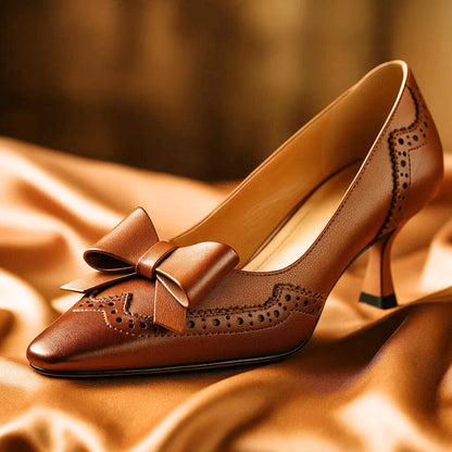 MELENA BOW HEELS