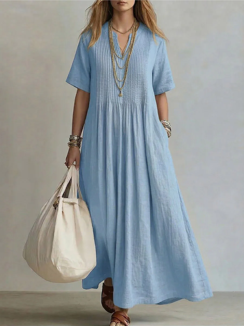 Betsaida – V-Neck Maxi Dress