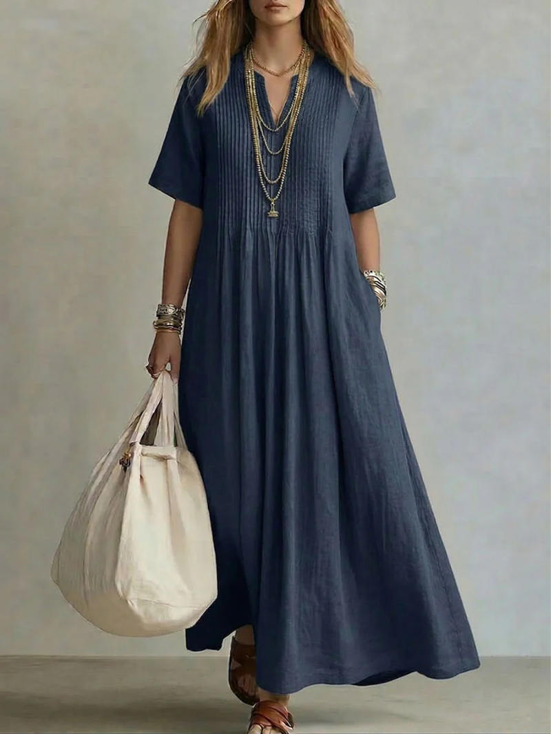 Betsaida – V-Neck Maxi Dress