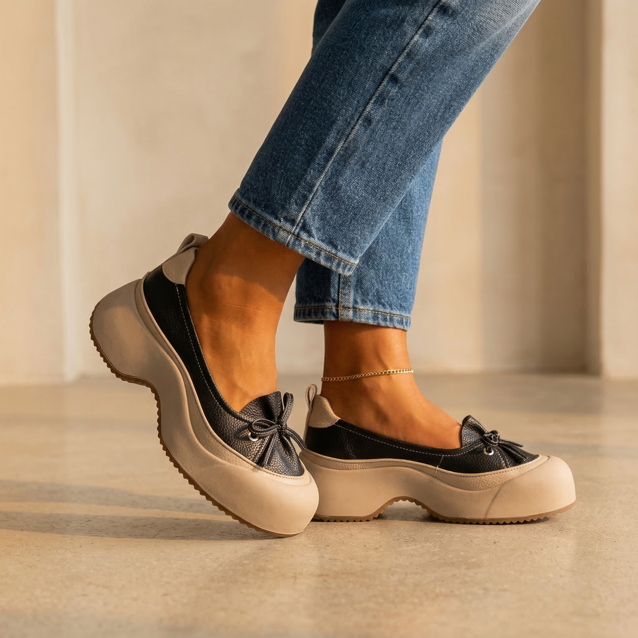 Luma Belle Cushioned Slip Ons