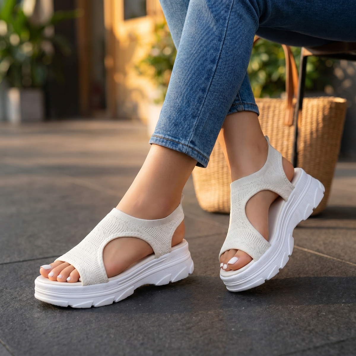HADLEY KNIT SANDALS