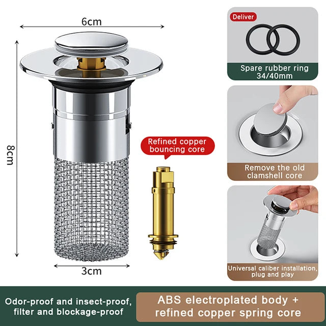 Michel™ - Sink Wizard afvoerontstopper