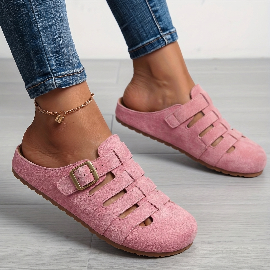 Clara | Comfortable Slip-On Mule Sandals