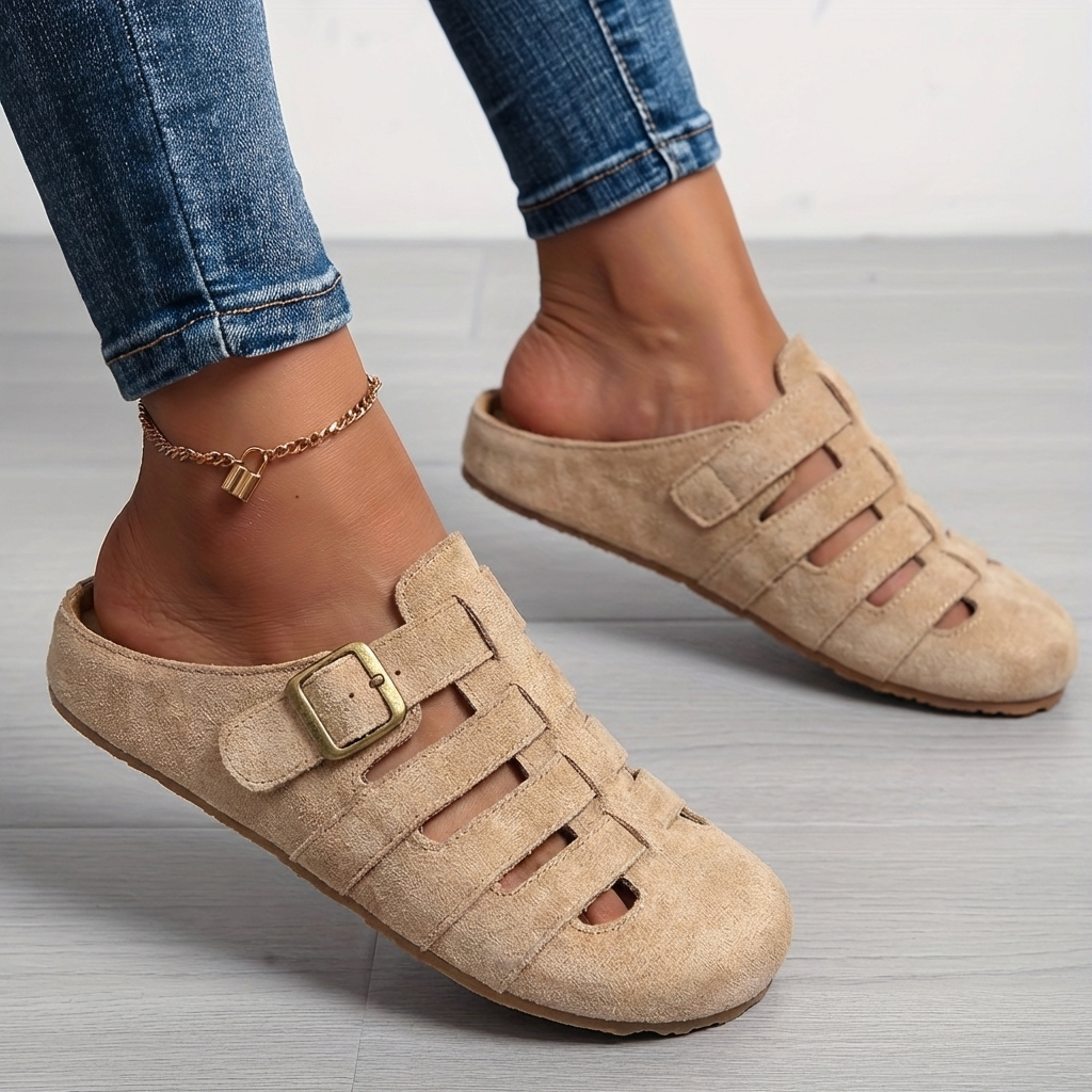 Clara | Comfortable Slip-On Mule Sandals