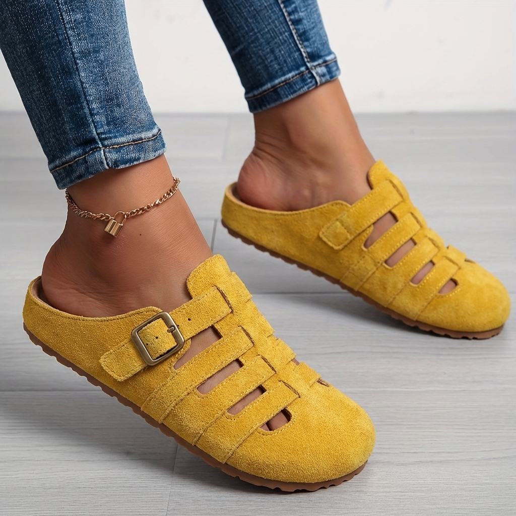 Clara | Comfortable Slip-On Mule Sandals
