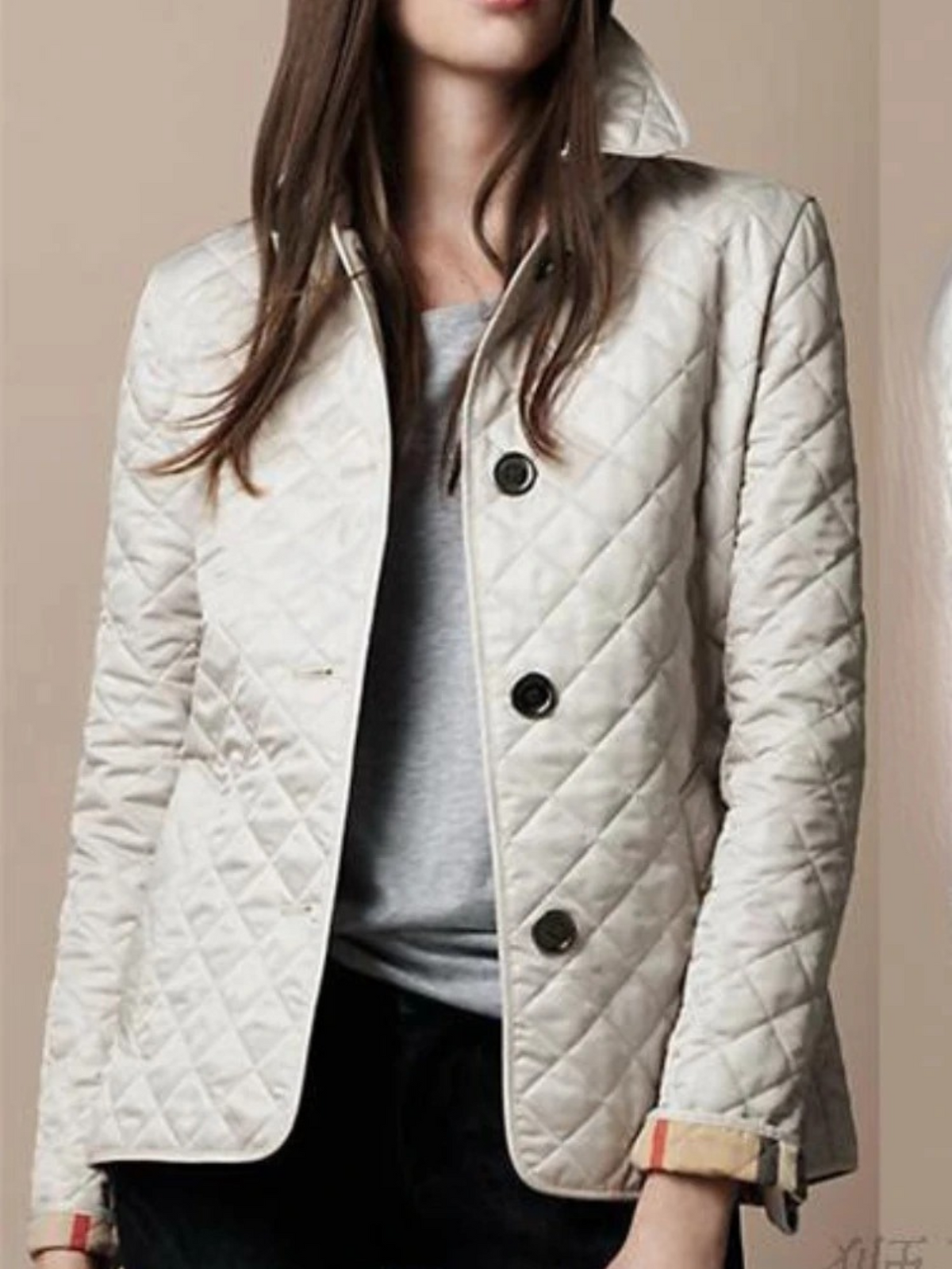 Lightweight Quilted Snap Jacket