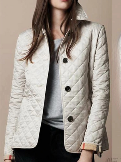 Lightweight Quilted Snap Jacket
