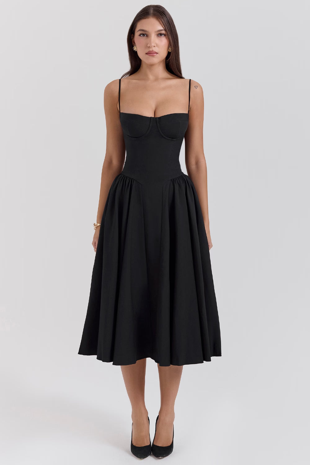 Lory Elegant Midi Dress