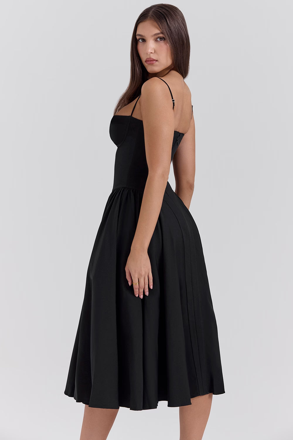 Lory Elegant Midi Dress