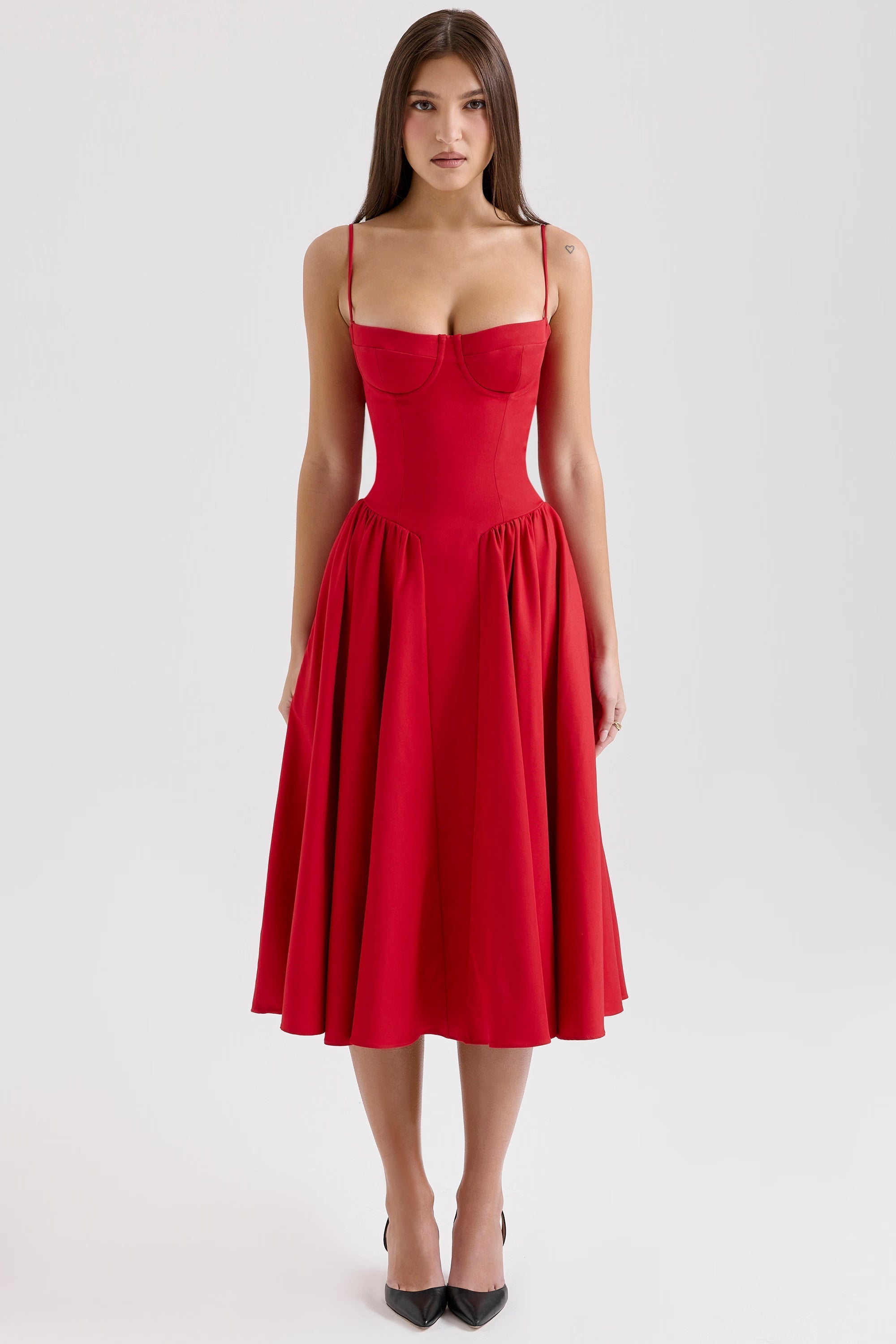 Lory Elegant Midi Dress